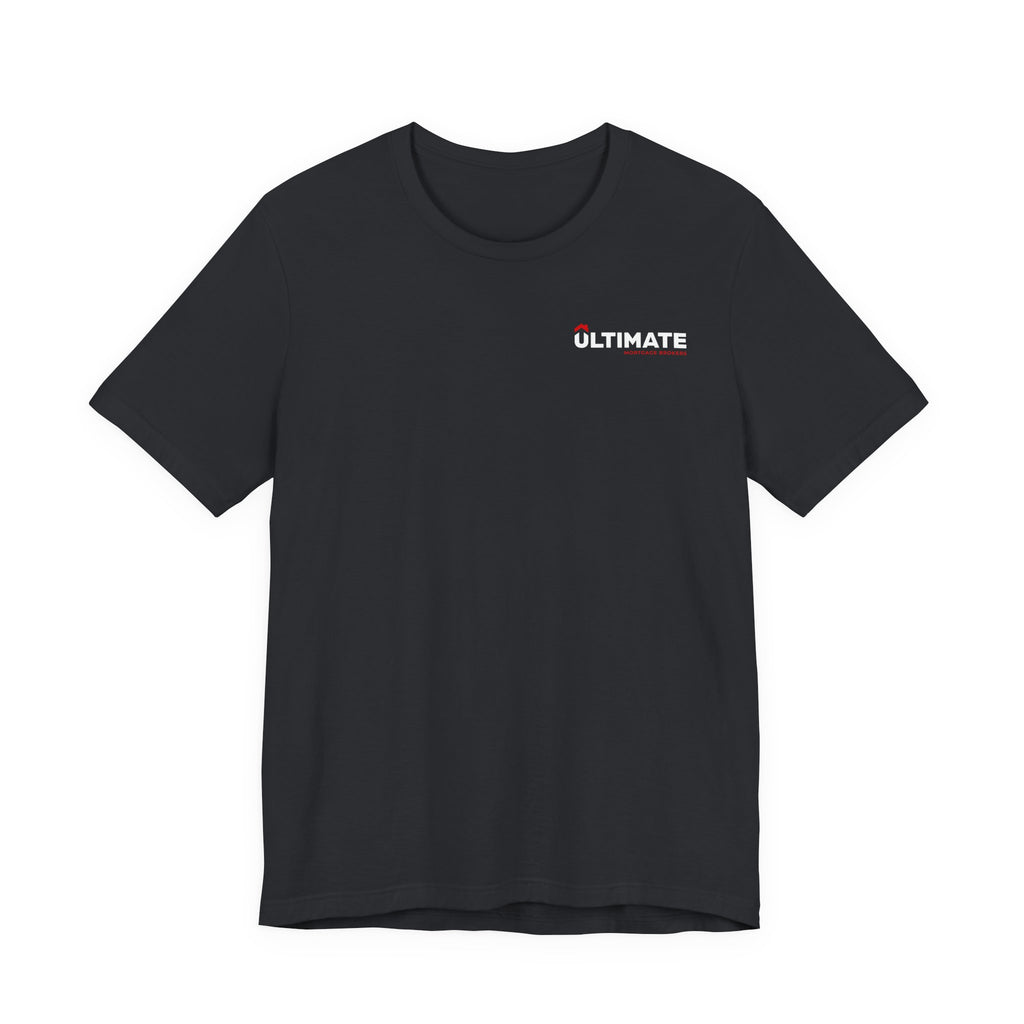 Ultimate Minimalist Logo Tee — White Short Sleeve T-Shirt