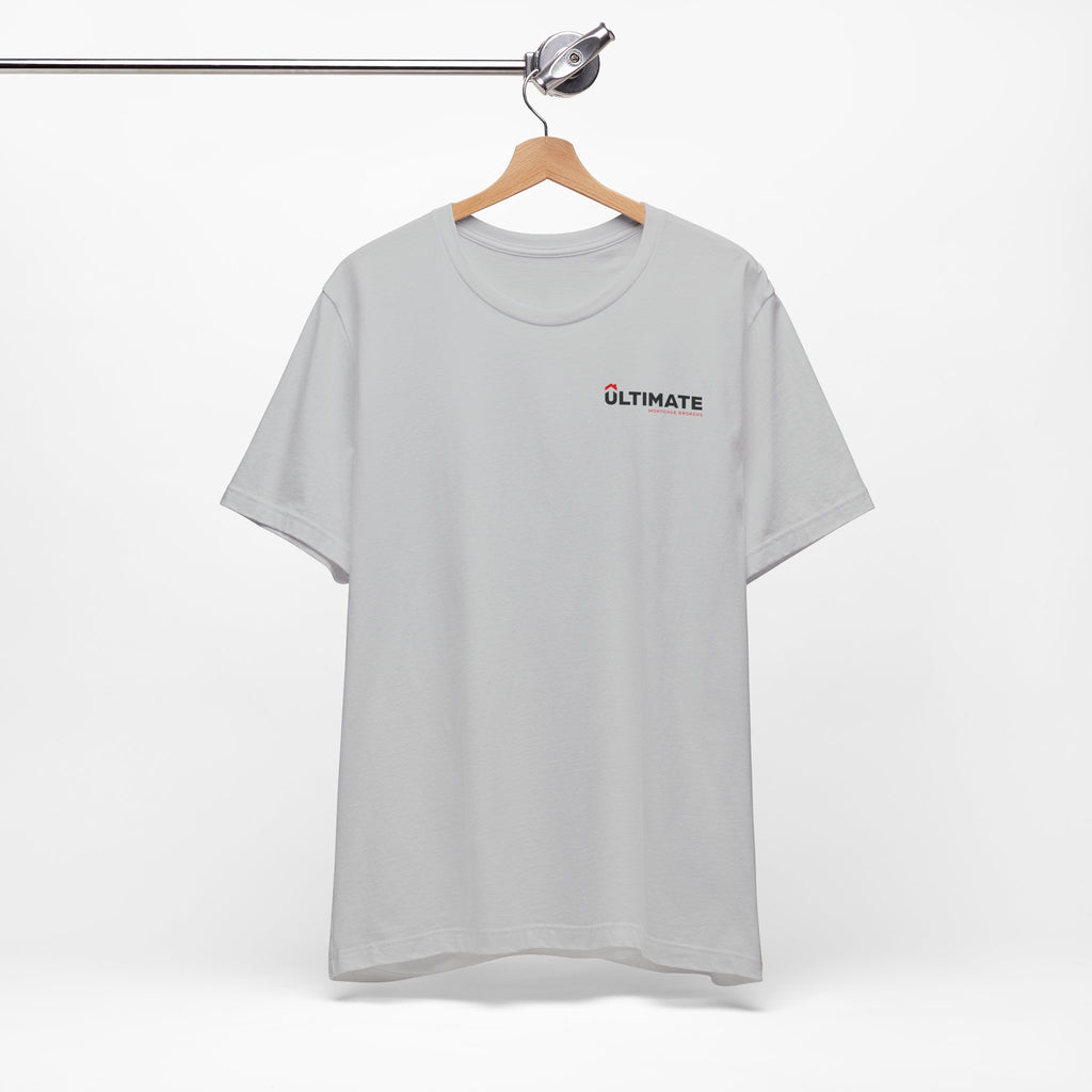 Ultimate Minimalist Logo Tee — White Short Sleeve T-Shirt