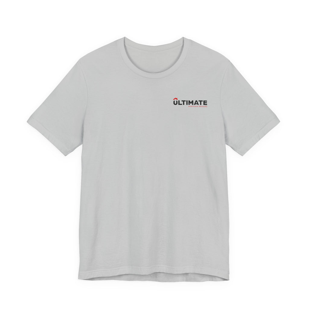 Ultimate Minimalist Logo Tee — White Short Sleeve T-Shirt