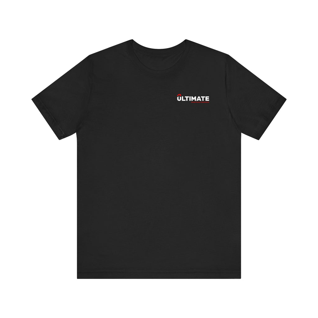 Ultimate Minimalist Logo Tee — White Short Sleeve T-Shirt