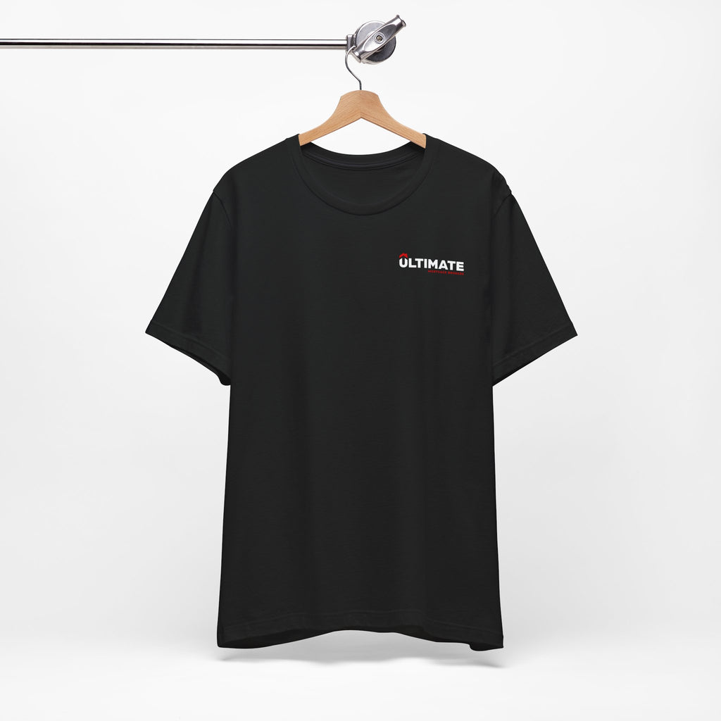 Ultimate Minimalist Logo Tee — White Short Sleeve T-Shirt